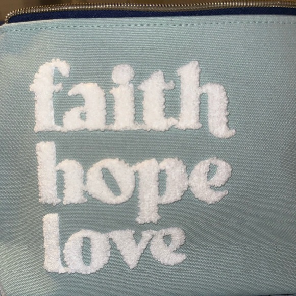 New - Faith, Hope, Love Blue Canvas Pouch
PERFECT Present to add & add gifts in - Picture 5 of 12